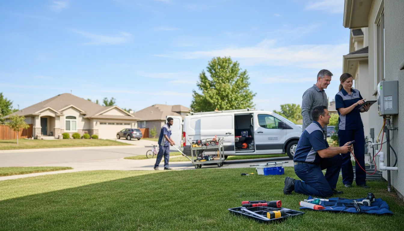 Tankless water heater service in Grapeland, TX